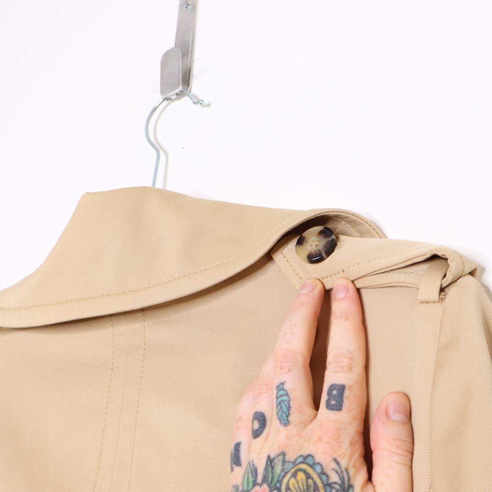 Club Monaco Beige Trench Coat - Picture 12 of 15